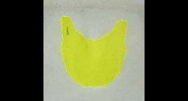 Bulle transparent Jaune Fabbri pour moto Kawasaki 750 ZX7RR 1996 à 2003 K 019