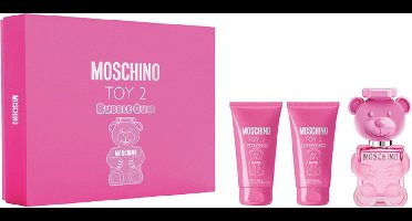 Moschino - Toy 2 Bubble Gum EDT 50 ml + Body Lotion 50 ml + Shower Gel 50 ml - Geschenkset dames