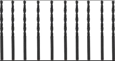 Benson Set metaalboren - HSS - 3,2 mm - 10 stuks - met opbergbox