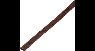 TRU COMPONENTS 1570439 CBBOX2534-BN Gevlochten slang Bruin PET 25 tot 34 mm 5 m