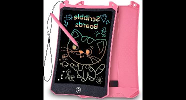 oCreon LCD Schrijftablet 20,5 cm - Magisch Leisteen voor Kinderen 2-7 Jaar - Educatief Speelgoed