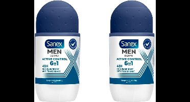 Sanex Deo Roller - Men Active Control 2 x 50 ml
