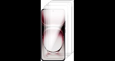 Screenprotector geschikt voor Oppo Reno 12 Pro - 4x Glas Screen Protector