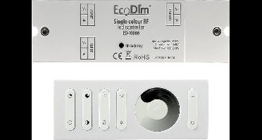 LED Strip Afstandsbediening Set met Controller Enkelkleurig - EcoDim