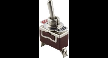 Tuimelschakelaar enkelpolig | Aan - Uit | 250 Volt / 15 Ampère