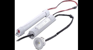 V-TAC VT-503 Noodverlichting - Spotlight - IP20 - Wit - 3W - 140 Lumen - 5500K