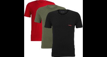 Hugo Boss heren HUGO 3P O-hals shirts multi III