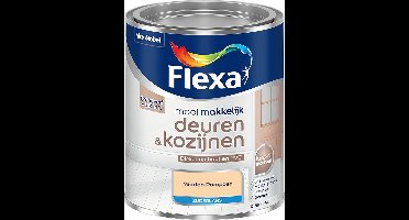 Flexa - Mooi Makkelijk Deuren & Kozijnen Zijdeglans - Midden Pompoen - Mengverf - 0.75 L