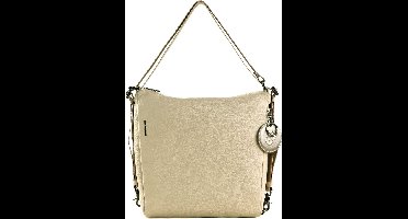 MANDARINA DUCK Leren Schoudertas Rugzak Mellow Leather Shoulderbag Papyrus Beige