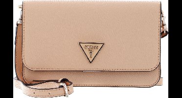 GUESS Schoudertas Noelle Xbody Flap Organizer Apricot Cream Abrikoos