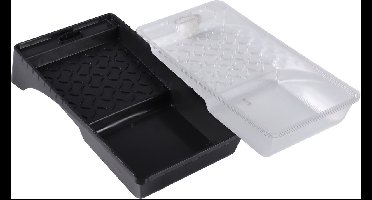 Copenhagen Pro verfbak - klein - met 3x inzetbak - voor rollers t/m 10 cm - 14.5 x 28.3 cm