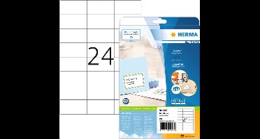 Etiket herma 4390 70x37mm premium wit 600st | 32 stuks