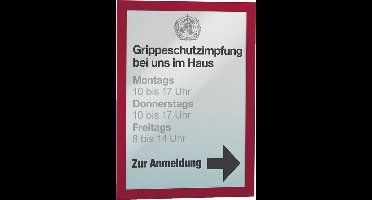 Duraframe Durable 487203 A4 rood 2 stuks