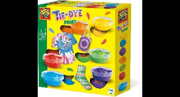 SES - Tie-dye textielverf - hypoallergeen - permanent - inclusief elastiek en instructies