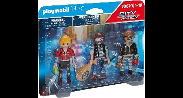 PLAYMOBIL City Action Figurenset boeven - 70670
