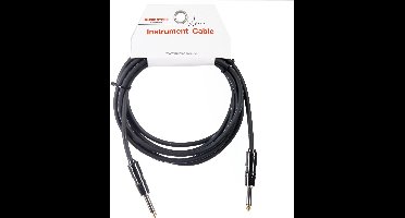 Gitaarkabels - MUSIC STORE Instrument Cable Silent 3m (Black)