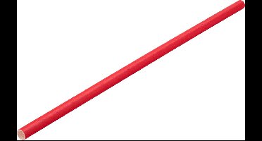 Papieren Rietjes Rood 20cm (250 stuks)