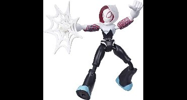 Marvel Spider-Man Bend and Flex Ghost Spider - Speelfiguur 15cm