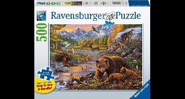 Ravensburger puzzel Wildernis - Legpuzzel - 500 stukjes