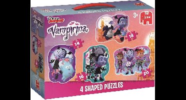 Jumbo Legpuzzel Vampirina 4-in-1 68 Stukjes