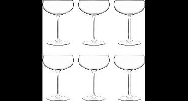 Luigi Bormioli Meravigliosi - Champagneglas 30cl - 6 stuks