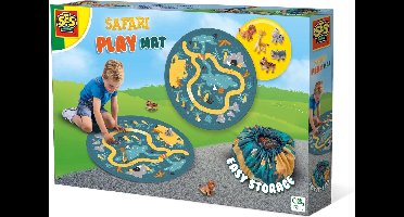 Safari speelmat en opbergzak 2 in 1
