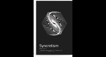 Walljar - Syncretism - Muurdecoratie - Poster