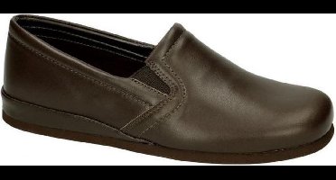 Rohde -Heren -  bruin donker - pantoffels & slippers - maat 40