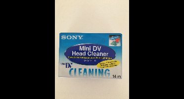 Sony - Mini DV - Schoonmaak Cassette - Head Cleaner