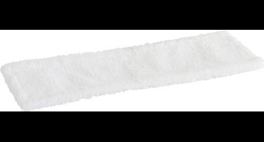 Microvezel vlakmop 40 cm professioneel wit, voor nat of droog gebruik heavy Duty