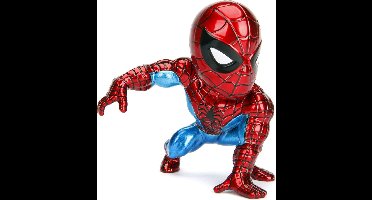 Jada Speelfiguur Marvel Classic Spider-man 10 Cm Die-cast Rood