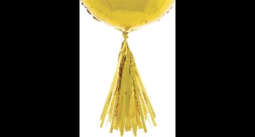 Ballonnen Tassels Goud - 5 Stuks