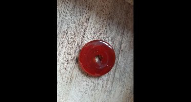 Carneool donut 30 mm