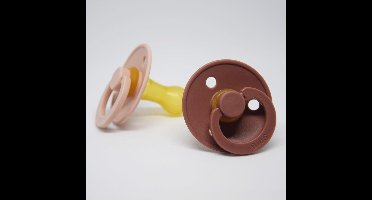 BIBS speen Woodchuck/ Blush – set van twee – maat 2