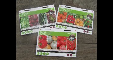 Assortiment Zaadmatjes (12 Soorten Groente) - Kerstcadeau - Black Friday 2021