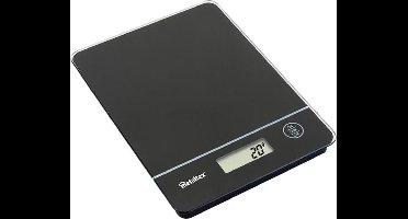 Metaltex By Tomado Digitale keukenweegschaal Zwart - 5 Kilo