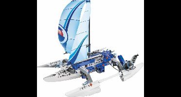 Clementoni - Mechanica Laboratorium - Trimaran en Jetski, constructiespeelgoed STEM