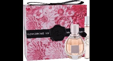 Viktor & Rolf Flowerbomb Giftset - 50 ml eau de parfum spray + 10 ml eau de parfum spray - cadeauset voor dames