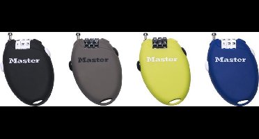 MasterLock Hangslot - Met Staalkabel van 61 cm - Cijferslot - 4603EURD