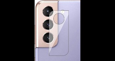 Camera Lens Screenprotector geschikt voor Samsung S21 Plus - Glas Screen Protector
