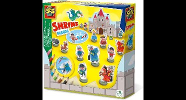 SES - Krimpfolie - Ridderkasteel - 16 houders - met overtrekvellen