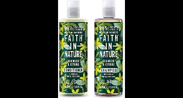 Faith in nature seaweed en citrus shampoo en conditioner