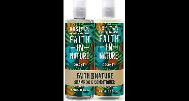 Faith in nature coconut shampoo en conditioner