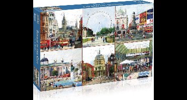 Legpuzzel - 1000 stukjes - Sunday In The City - Gibsons Volwassenen Puzzel