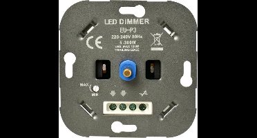 Ratio LED inbouwdimmer - 5 tot 150W - universeel