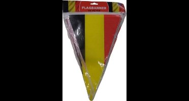 Folat Vlaggenlijn België 50 Meter Zwart/geel/rood