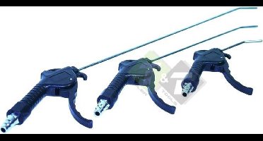 Luchtpistool set, 3 delig, luchtspuit, lucht spuit