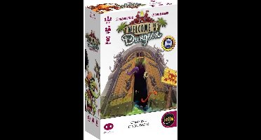 Asmodee bordspel Welcome to the Dungeon - Avontuurlijk kaartspel 2-4 spelers.