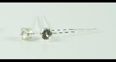 Haarpinnen glas kelk