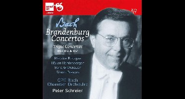 Peter Schreier & Bach Chamber Orchestra - J.S. BACH: Brandenburg Concertos, Triple Concertos (2 CD)
